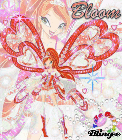  bloom red sparkle