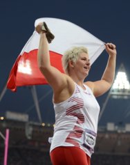 Anita Włodarczyk won the silver medal!