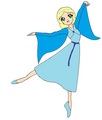 Disney Ballet -- Blue Fairy - disney fan art