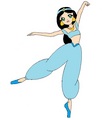 Disney Ballet-- Jasmine - disney fan art
