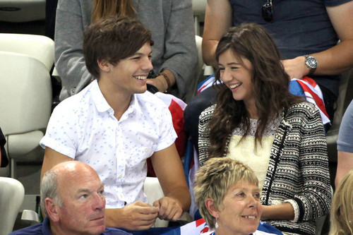  Eleanor Calder & Louis Tomlinson Londra Olympics Aug 11 2012