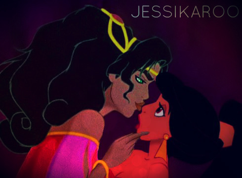 Esmeralda x Jasmine - Disney Femslash Photo (31785745) - Fanpop