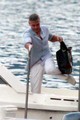 George Clooney and Stacy Keibler Get on a Boat [August 9, 2012] - george-clooney photo