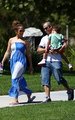Jennifer Lopez, Carper Smart & Twins At The Park [August 4, 2012] - jennifer-lopez photo