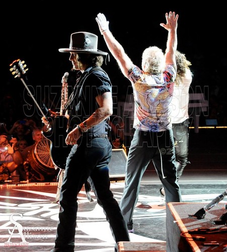 Johnny @ the Aerosmith Concert