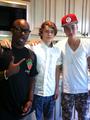 Justin Bieber, Christian Beadles and DJ Tay James - justin-bieber photo