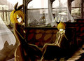 Kagamine Rin and Len - anime photo