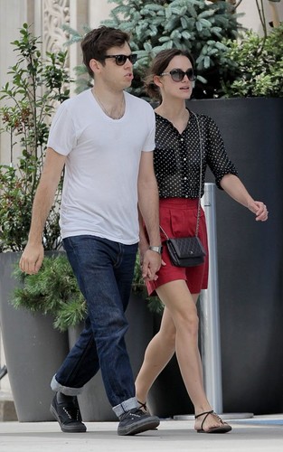  Keira out and about with her fiance James Righton in New York City