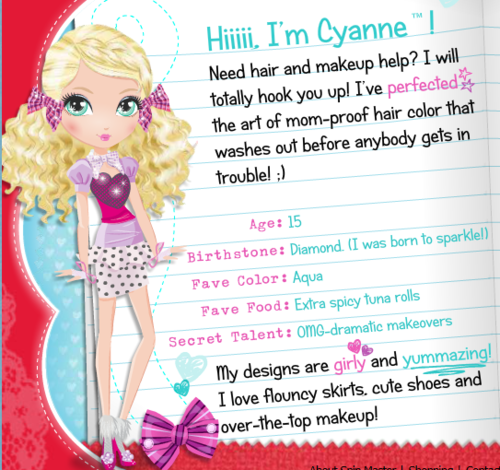  Meet Cyanne! A.K.A. Peppermint Pose