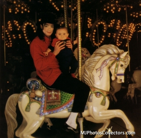  Michael And Baby Son, Prince