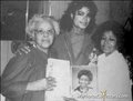 Michael With His Mother And Maternal Grandmother - michael-jackson photo