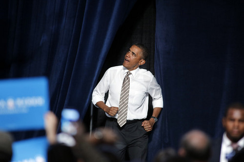  Obama Takes Two-Day Campaign 그네, 스윙 Through Colorado [August 9, 2012]