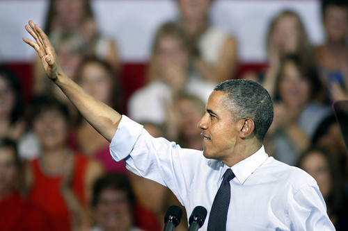  Obama Takes Two-Day Campaign lung lay, swing Through Colorado [August 9, 2012]