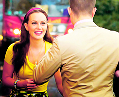  Once the cameras stopped rolling, though, Ed and Leighton were all smiles on the set. X