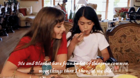  Paris Jackson and her brother Blanket Jackson ♥