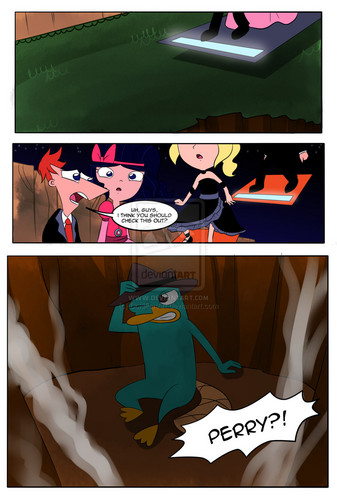 Perry is busted page 70