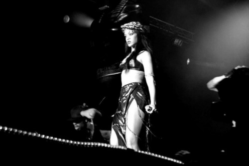 Rihanna shares some photos on facebook from the 'Peace and Love Festival and Kollen Festival 31/8/12