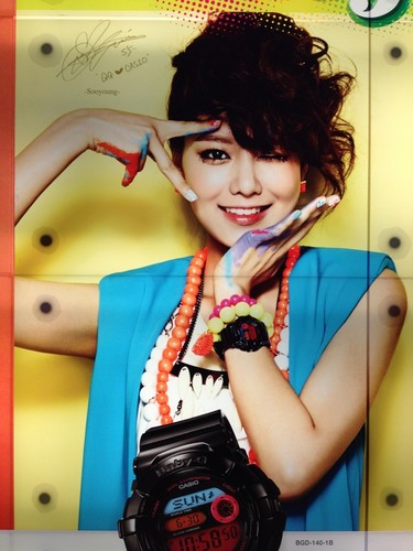 Sooyoung @ Casio Baby-G