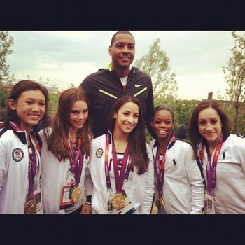 The Fab Five with Carmelo Anthony