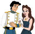 Walt Disney Clip Art - Prince Eric & Vanessa - disney-princess photo