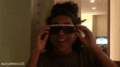 What up ladys with my new sunglasses lol!!!!!! XD ;) - princeton-mindless-behavior photo