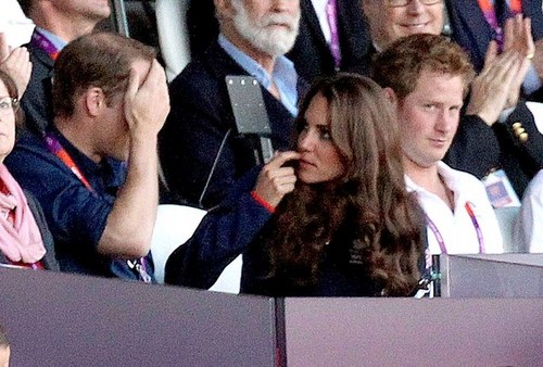 Will and Kate at the Olympics