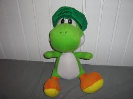  Yoshi Sporting Luigi's hat