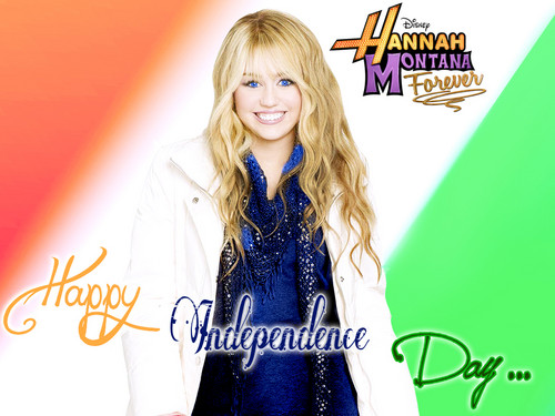 HannahMontana Indain Independence Day 2012 special Creation by DaVe!!!