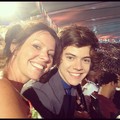 Harry and his mum - one-direction photo