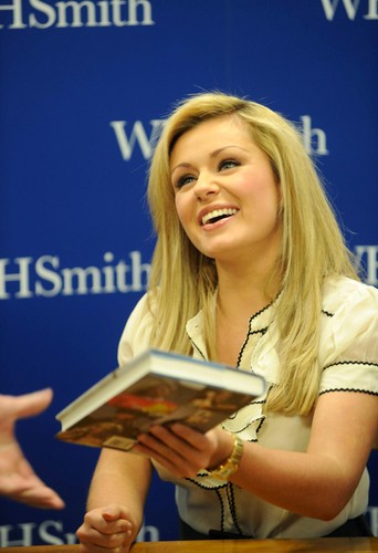 Katherine Jenkins Signing Her Autobiography Time to Say Hello