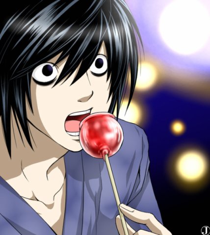 L With Candy
