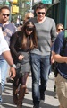 Lea Michele, Cory Monteith & Chris Colfer On Set in New York - lea-michele photo