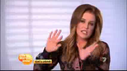  Lisa Marie Presley on The Morning mostrar (15/08/12)