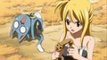 Lucy & happy funny moment - fairy-tail photo