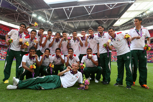 Men's Football Final - Brazil v Mexico (1-2)