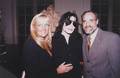 Michael With Second Wife, Debbie, And A Friend Of Theirs - michael-jackson photo