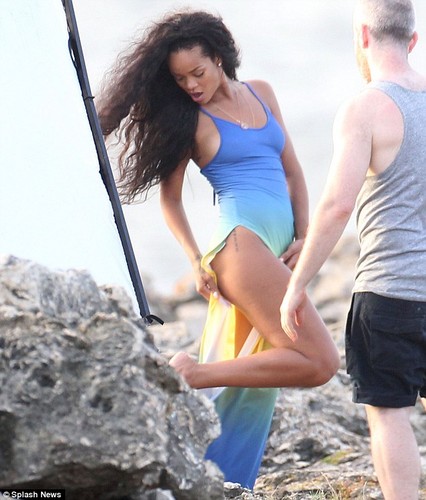  On The Set Of Face Of Barbados Campaign [12 August 2012]