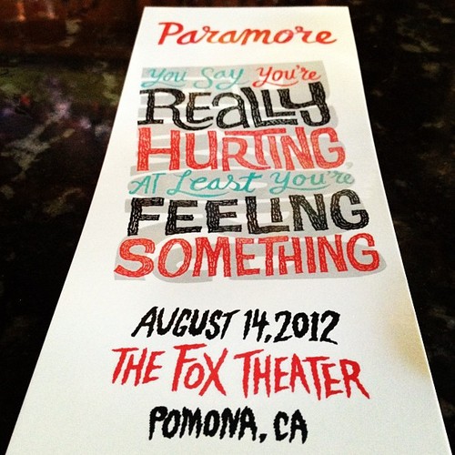 Paramore live in Pomona