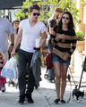 Paul and Torrey in Larchmont Village (2011) - paul-wesley photo