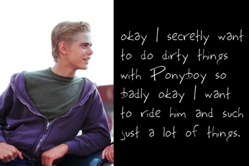  Ponyboy!
