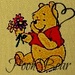 Pooh Bear with Flowers  - disney icon