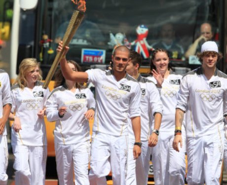  The Wanted Olympic Torch Run