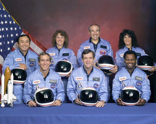  The crew of the Challenger's final flight.