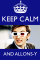 The tenth Doctor 'Keep calm and carry on' remake. :) <3 - doctor-who photo