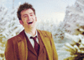 The tenth Doctor having a sudden mood swing. <3 - doctor-who photo