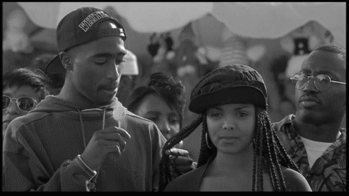  Tupac and Janet Jackson - Poetic Justice movie ♥♥
