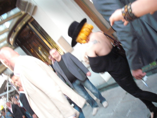  When Gaga arrived! {my foto from Vienna}