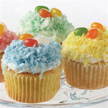 cupcakes with jelly beans
