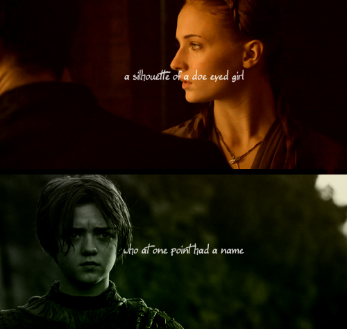 Sansa & Arya