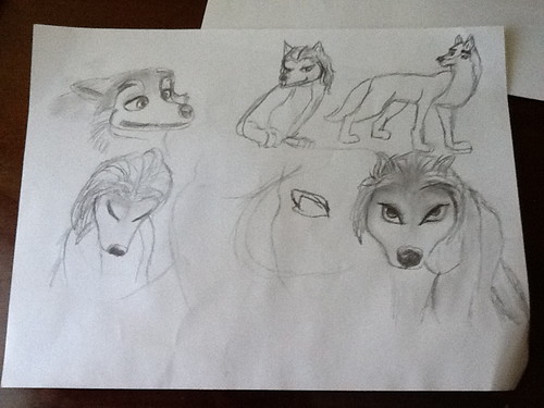 my a&o and balto drawings